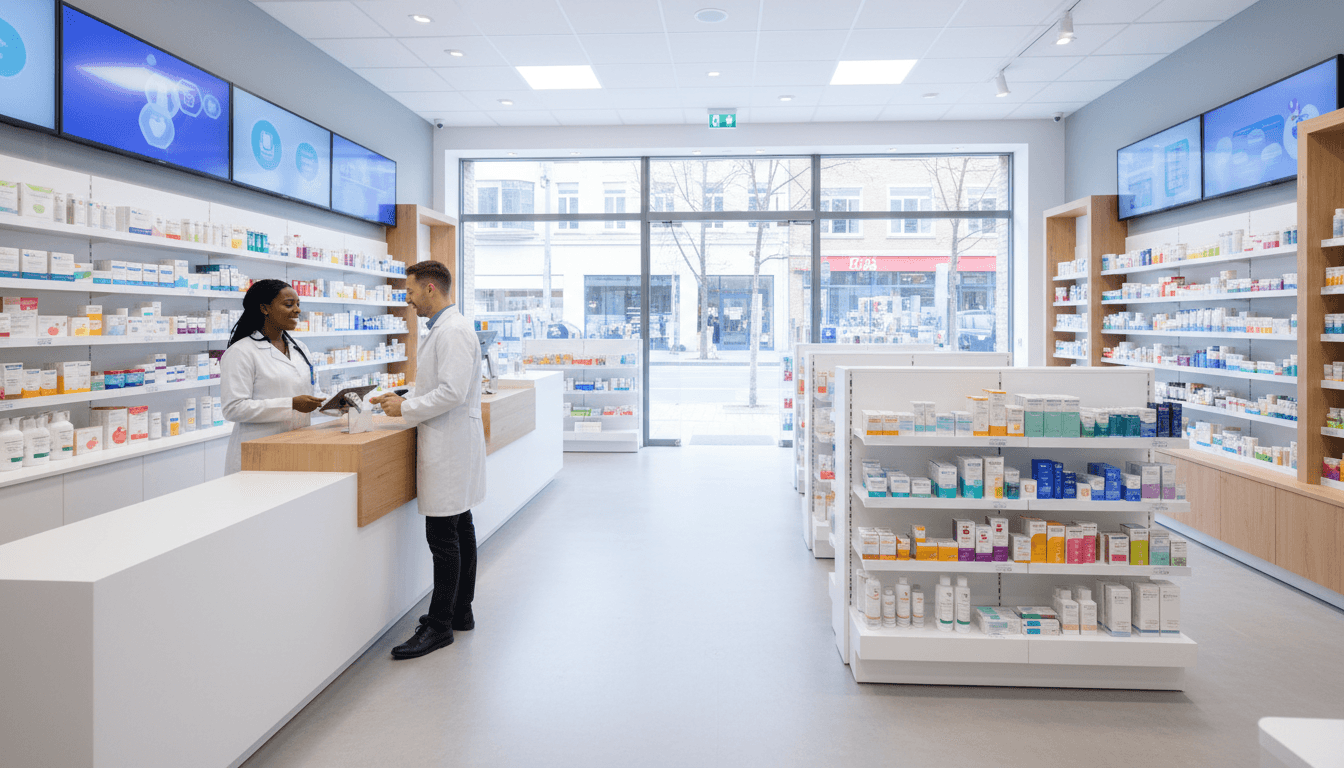 Pharmacist using AI analytics platform to optimise pricing at community pharmacy counter